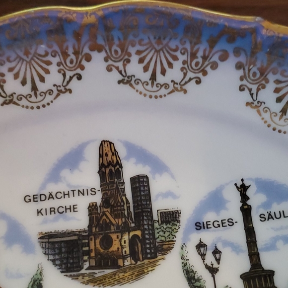 ANTIQUE DECORATIVE PLATE - Picture 4 of 7